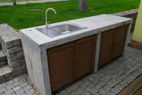Exterior Cabinet Installation in Euless